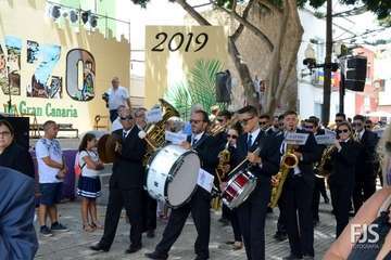 Telde, en la procesión capitalina de San Lorenzo
(Foto Francisco Javier Santana)